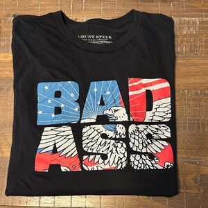 Grunt Style Patriotic Black Tee